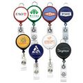 Large Face Badge Reel - Translucent Colors (Polydome)